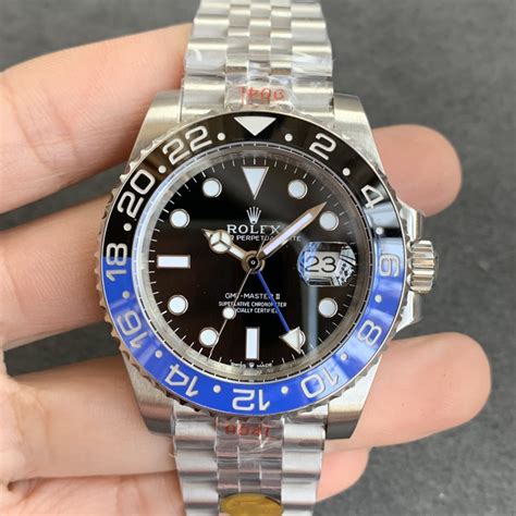 rolex gmt batman replica|rolex batman price chart.